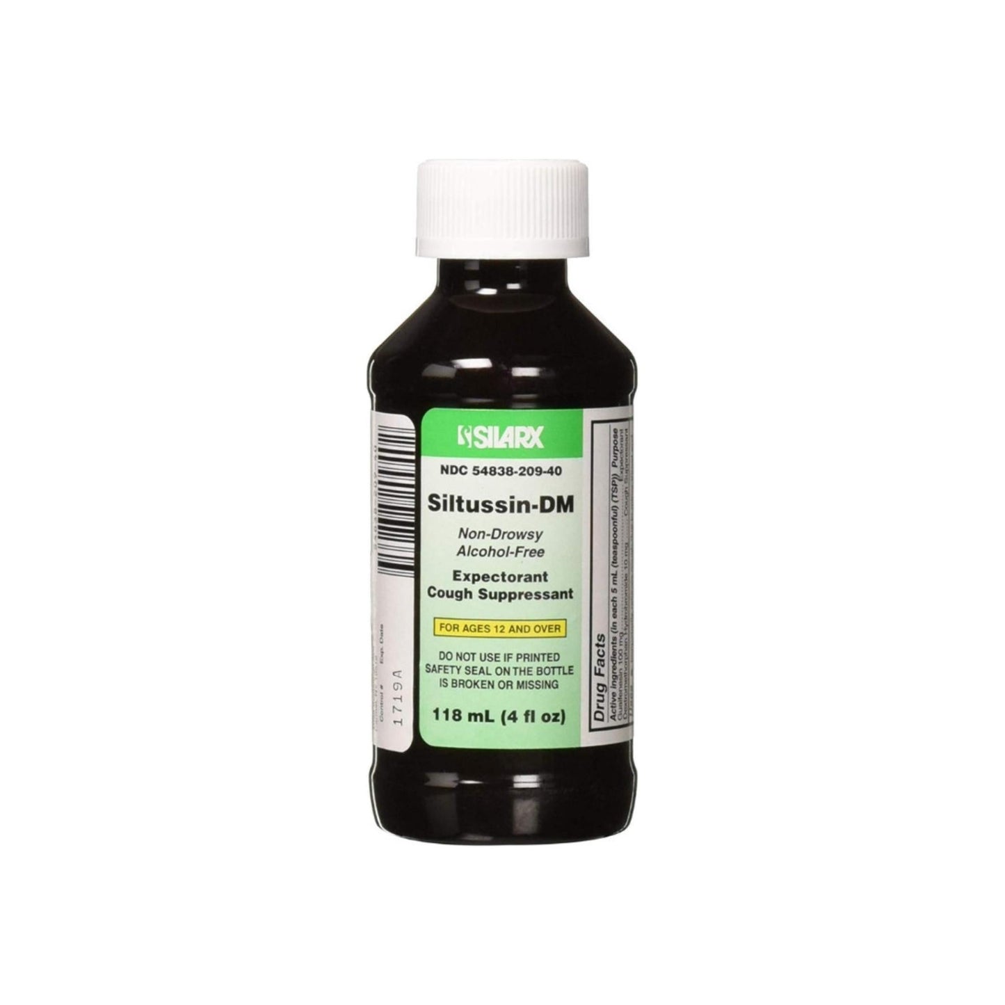 Silarx Siltussin Dm Expectorant Cough Suppressant, 4 Oz