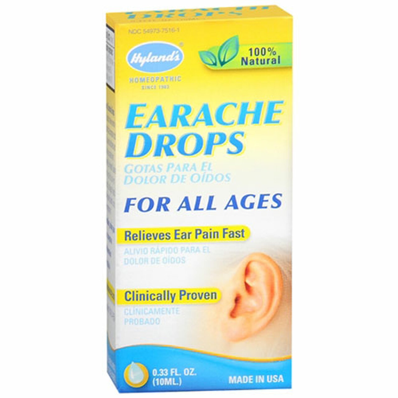 Hyland'S Earache Drops 0.33 Oz