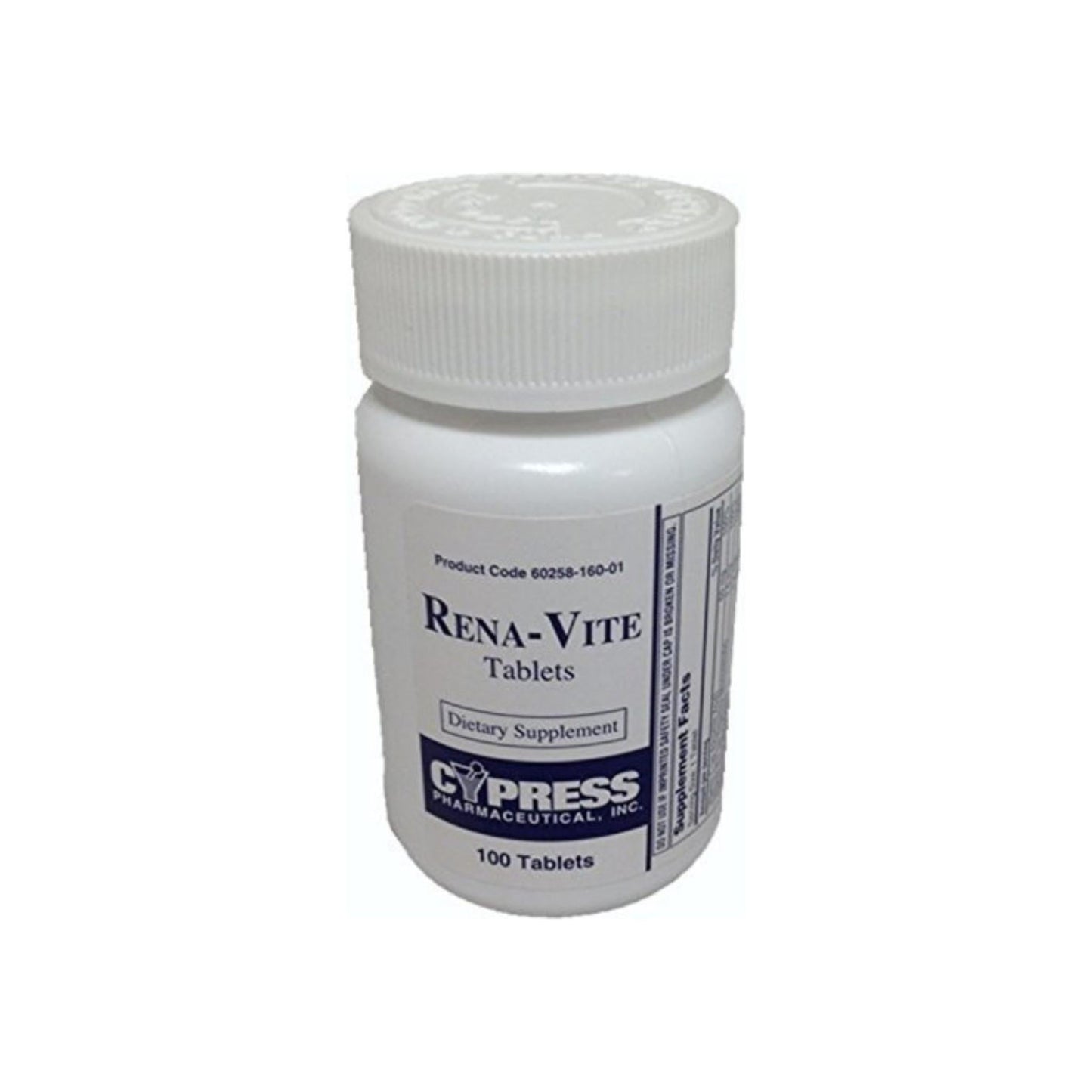 Rena-Vite Tablets, 100 Tablets Per Bottle 1 Ea