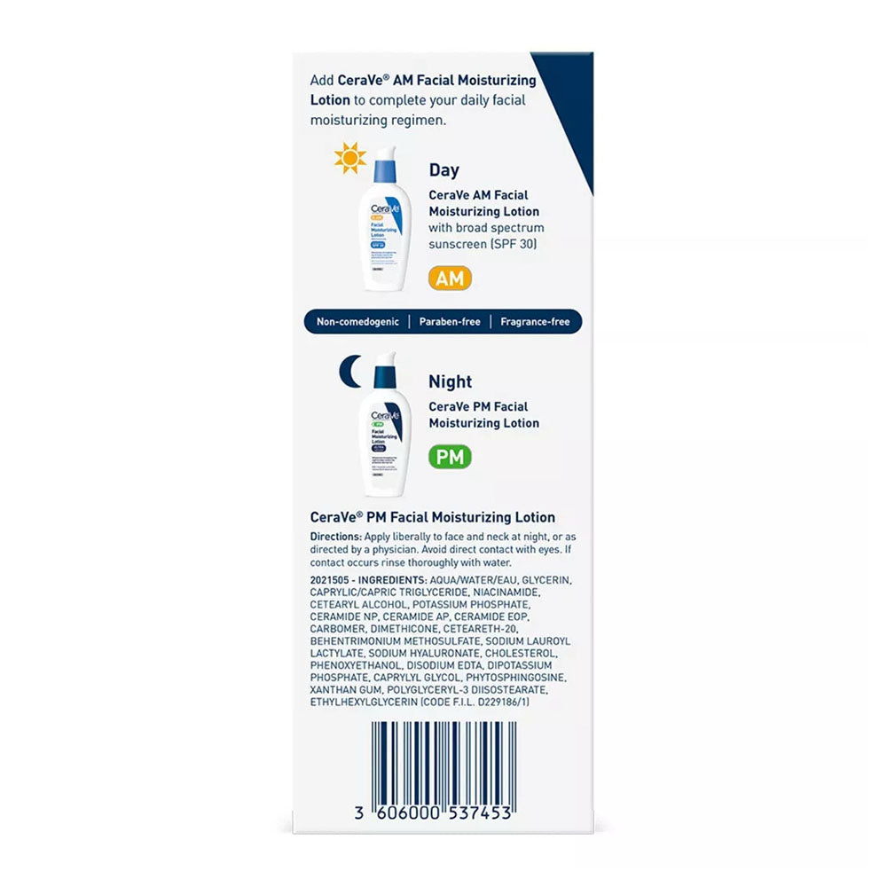 Cerave Pm Facial Moisturizing Lotion , 3 Oz