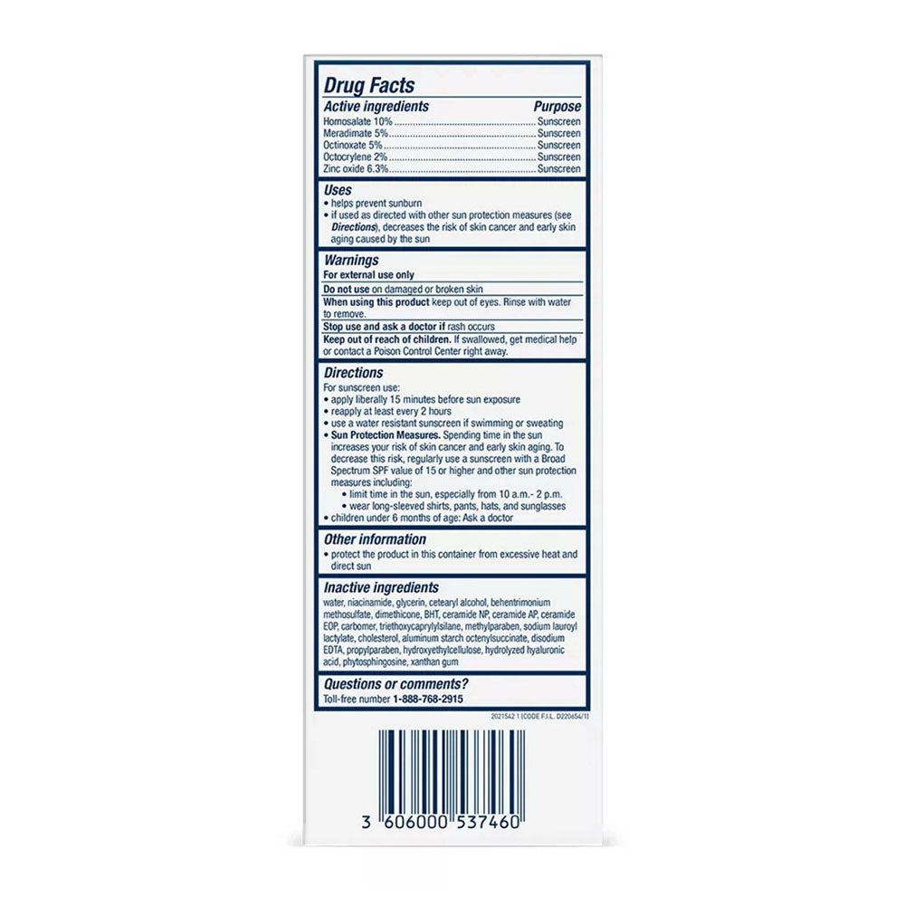 Cerave Am Facial Moisturizing Lotion With Spf 30 ,3 Oz