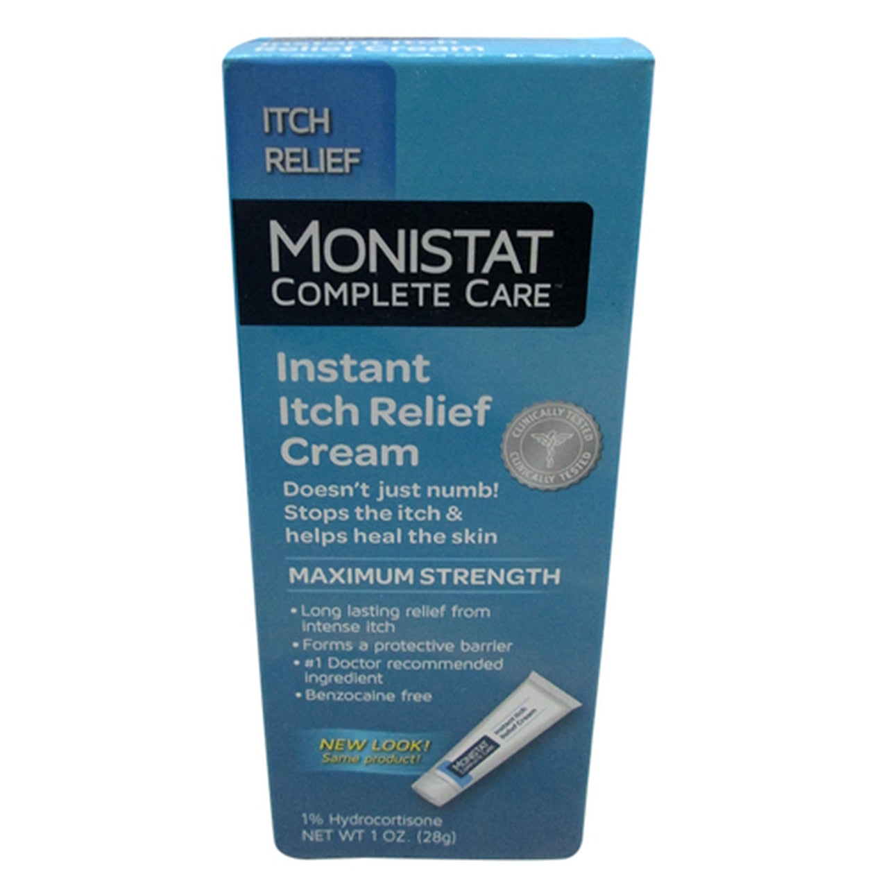 Monistat Complete Care Instant Itch Relief Cream 1 Oz