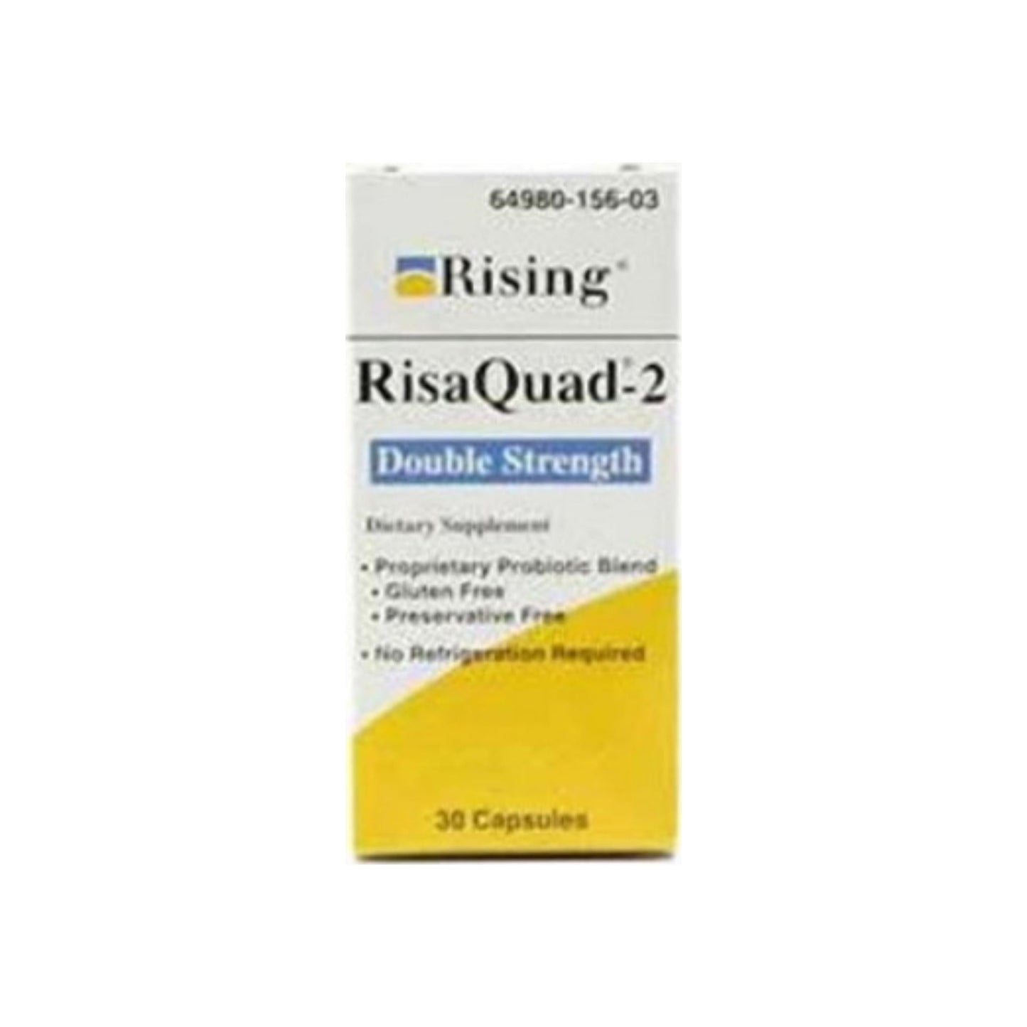Rising Risaquad - 2 Double Strength Capsules, 30 Ea