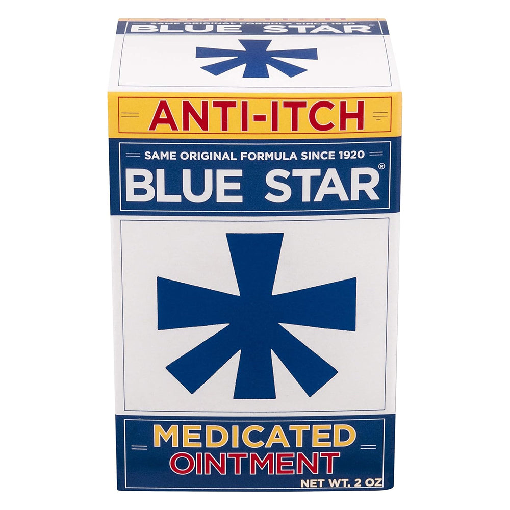 Blue Star Anti-Itch Medicated Ointment, 2 Oz