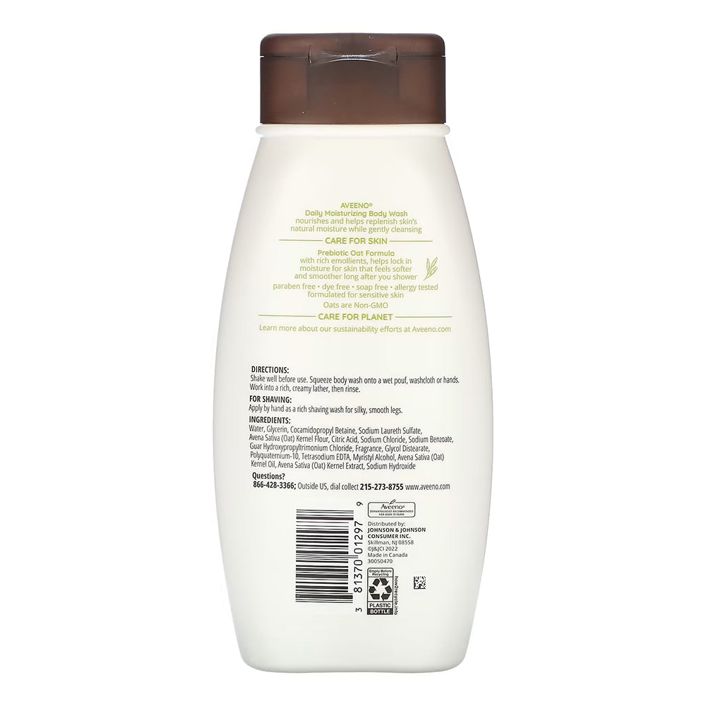 Aveeno Daily Moisturizing Body Wash - 18 Oz