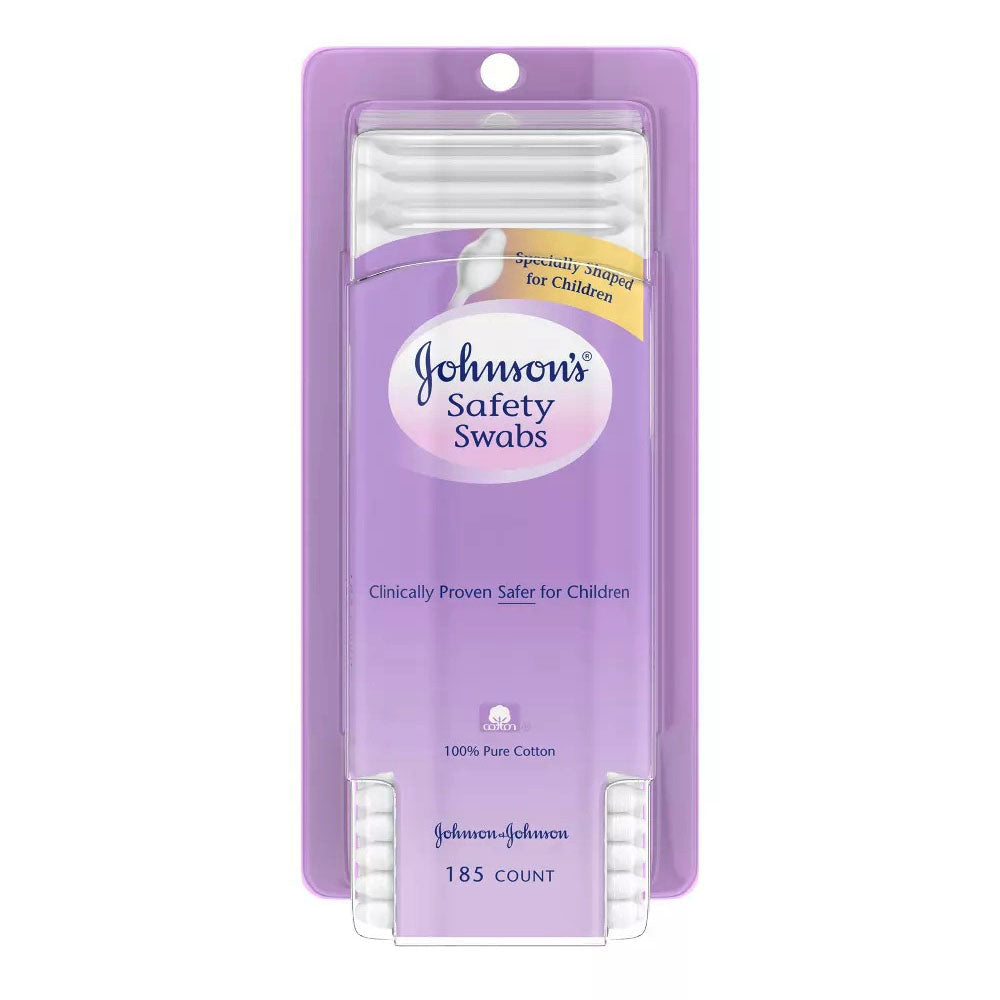 Johnson'S Baby Safety Swabs 185 Each