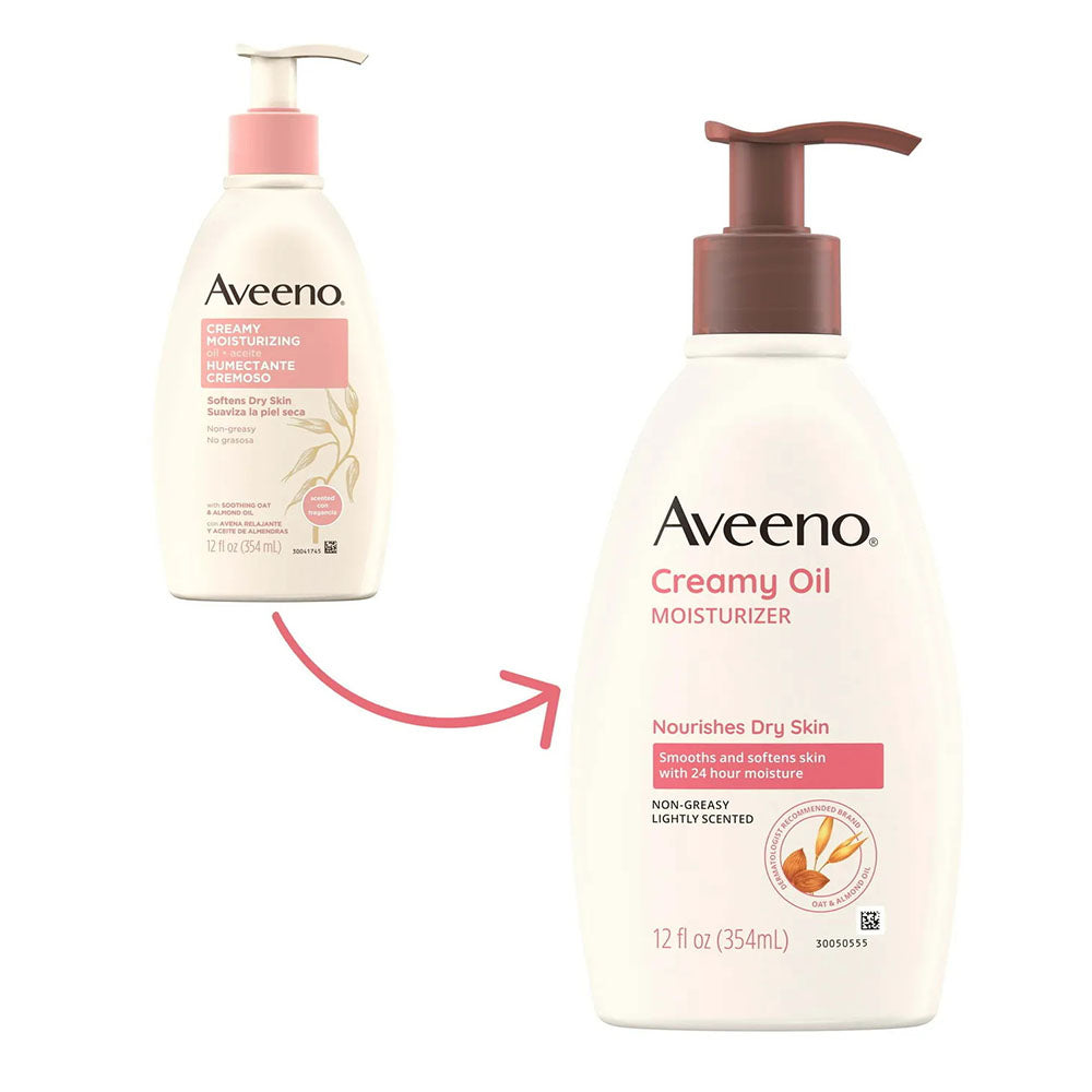 Aveeno Creamy Oil Moisturizer 12 Fl. Oz