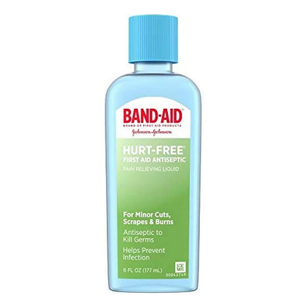Band-Aid Hurt Free Antiseptic Wash Assorted - 6 Fl Oz