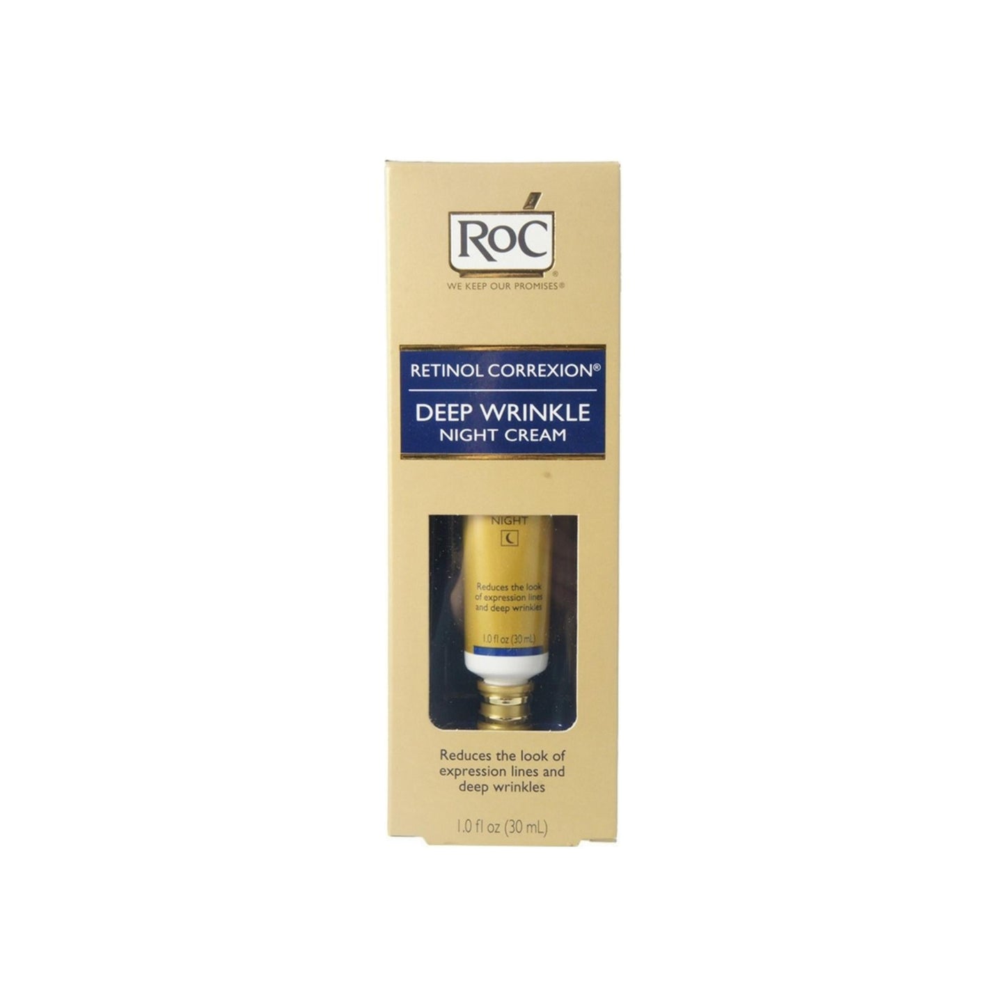 Roc Retinol Correxion Deep Wrinkle Night Cream 1 Oz