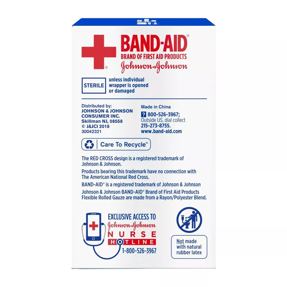 Band-Aid Brand First Aid Sterile Role - 1 Ea