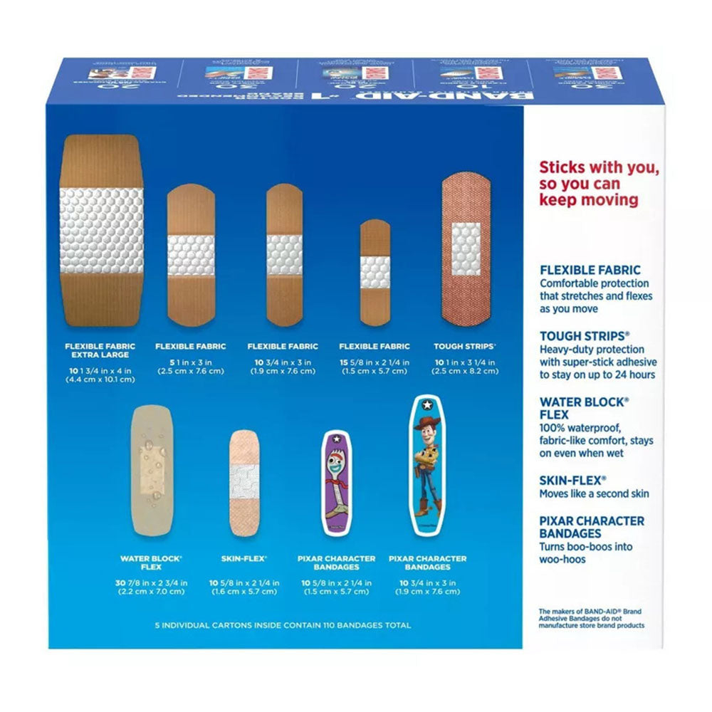 Band-Aid Adhesive Bandage 110Ct