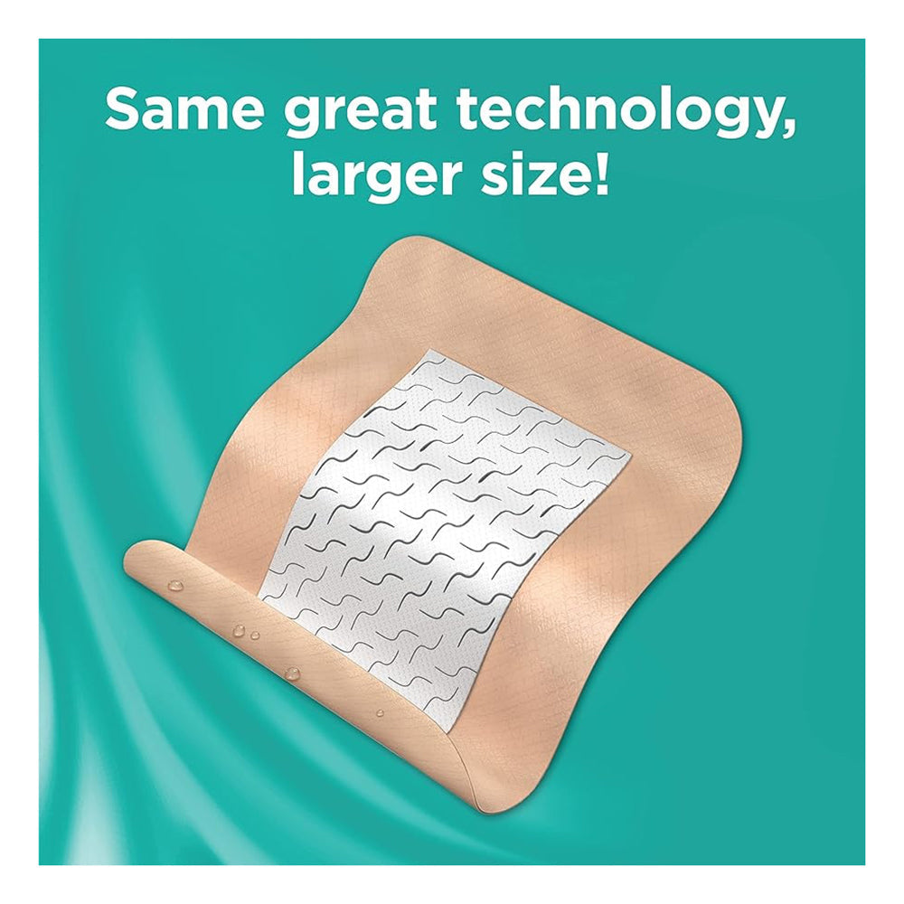 Band-Aid Brand Skin-Flex Adhesive Flexible Wound Covers, Large, 6 Ct