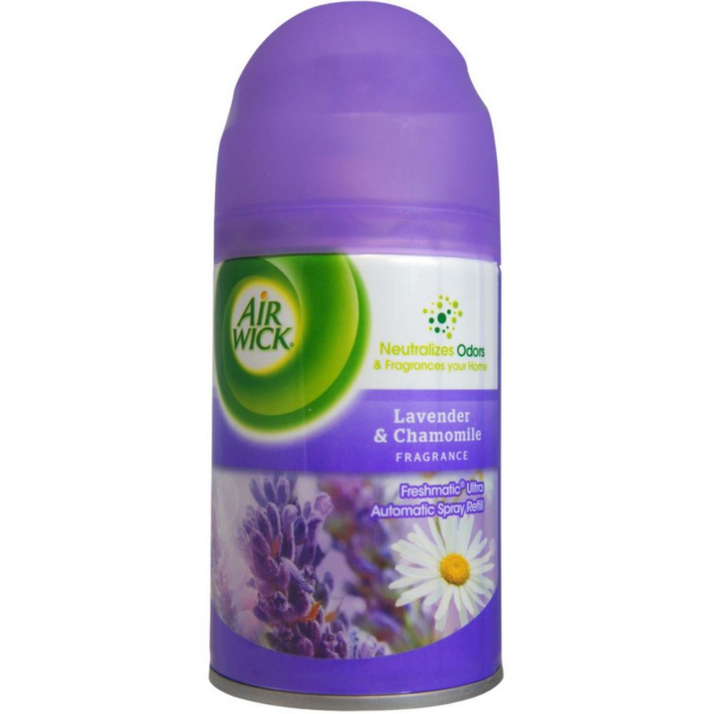 Air Wick Freshmatic Automatic Spray Air Freshener, Lavender And Chamomile Scent, 1 Refill, 6.17 Oz