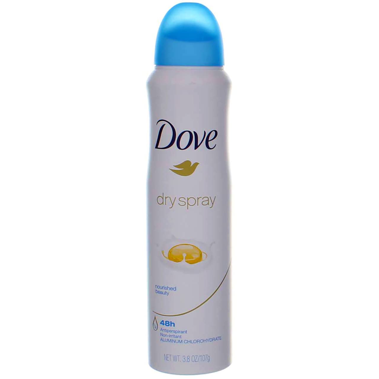 Dove Dry Spray Antiperspirant, Nourished Beauty 3.80 oz