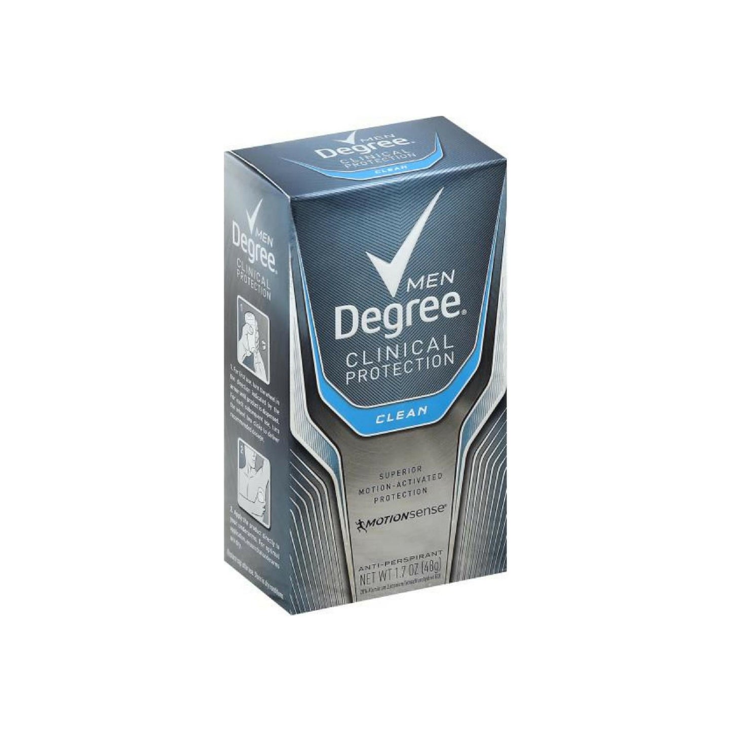 Degree Men Clean Clinical Antiperspirant Deodorant 1.7 Oz