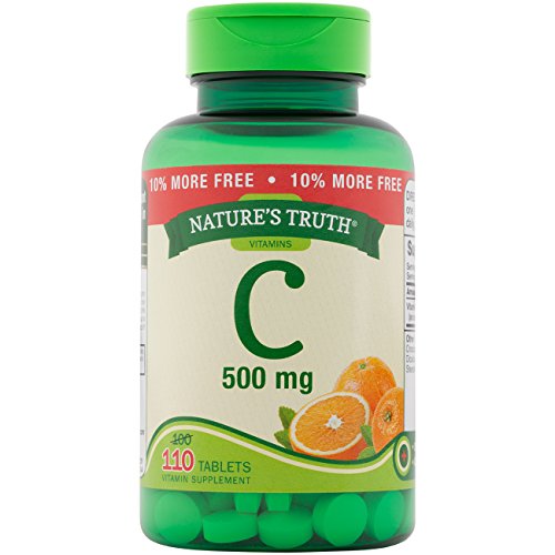 Nature'S Truth Vitamin C 500 Mg Supplement, 110 Ea