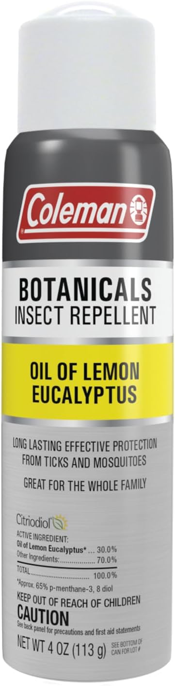 Coleman Lemon Eucalyptus Insect Repellent Spray 4 fl oz