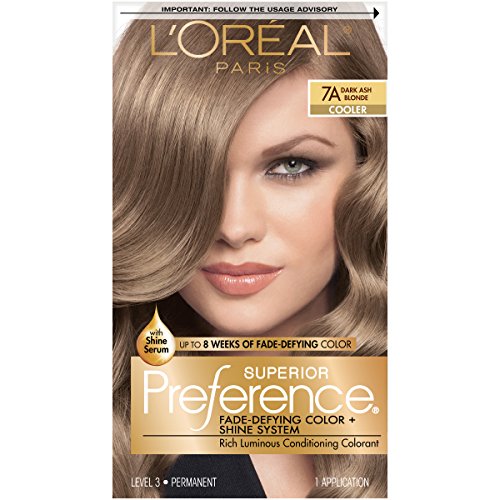 L'Oreal Superior Preference Hair Color - 7A Dark Ash Blonde - 6.5 Fl Oz