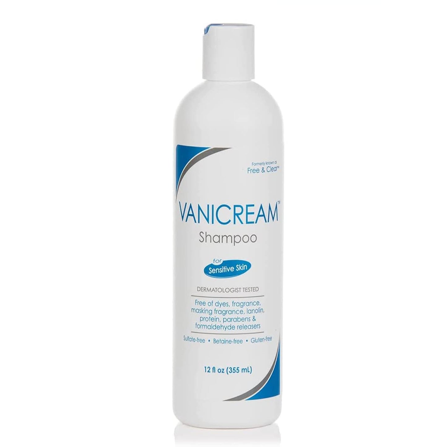 Vanicream Shampoo pH Balanced Mild Formula Effective For All Hair Types 12 Oz