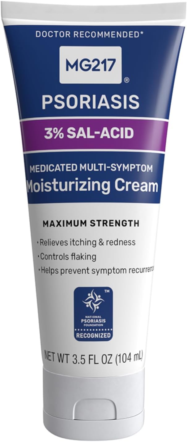 Mg217 Psoriasis Cream - Multi-Symptom Relief - 3.5 Fl Oz
