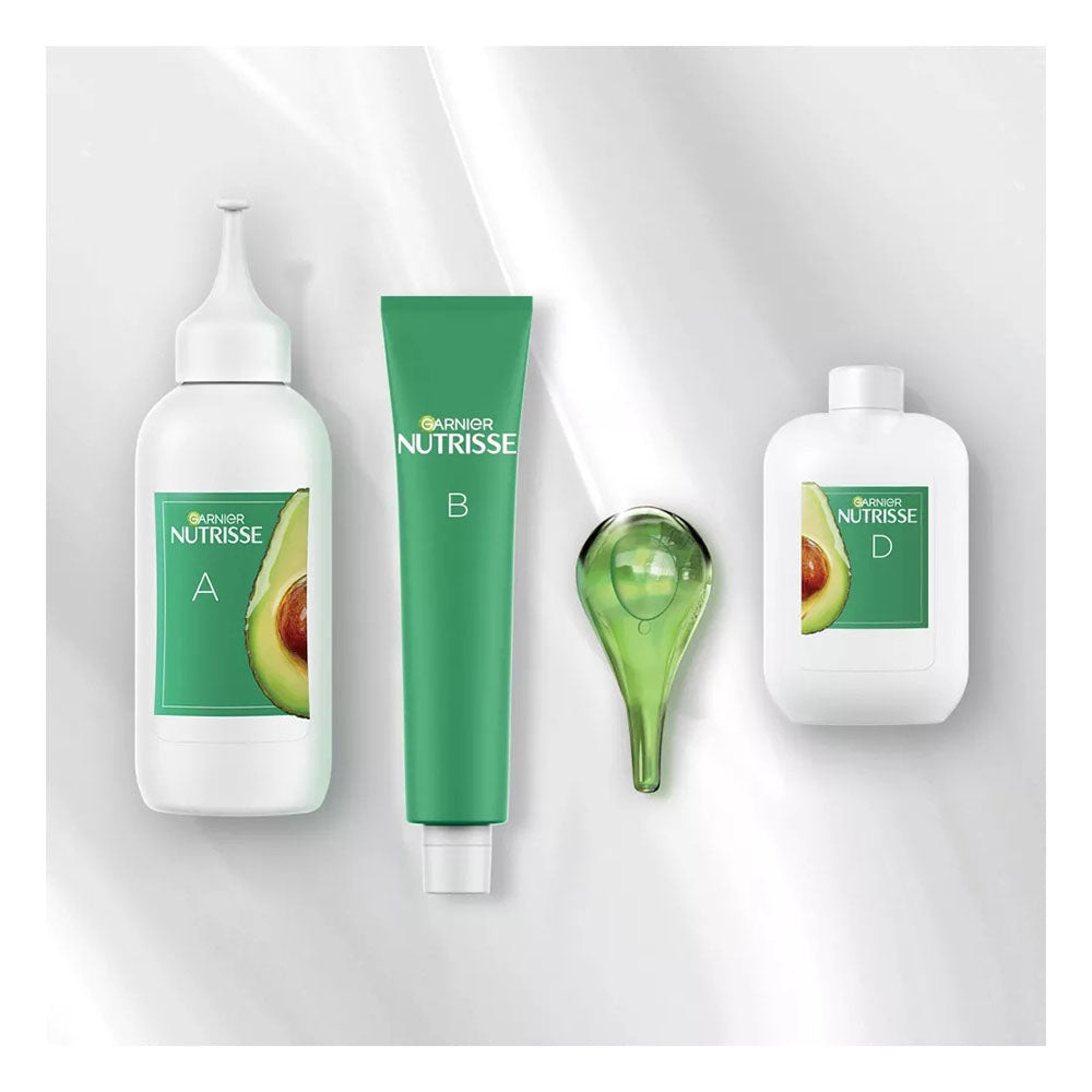 Garnier Nutrisse Nourishing Hair Color Creme, 100 Extra-Light Natural Blonde (Chamomile), 1 Kit