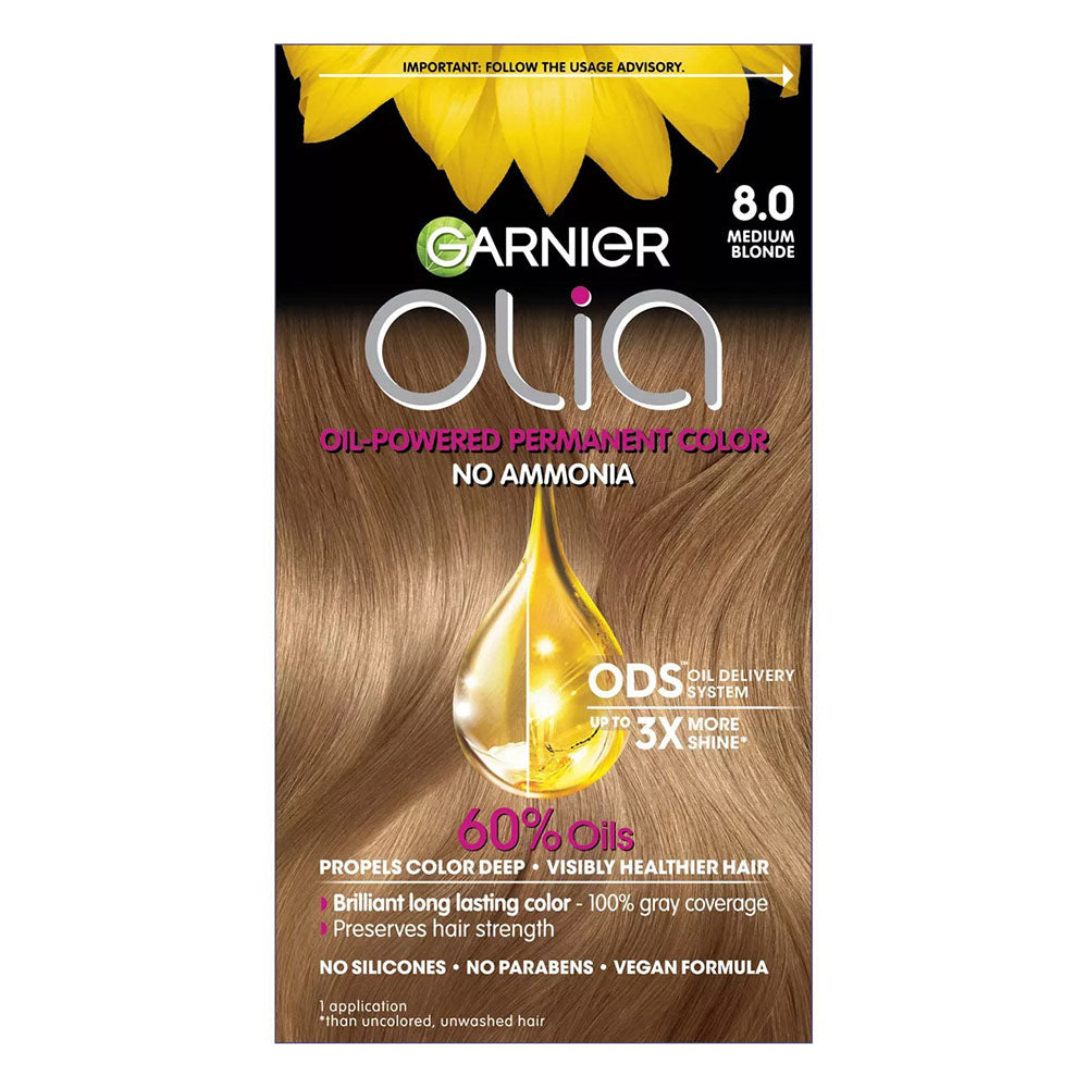 Garnier Olia Ammonia Free Hair Color Medium Blonde 1 Each