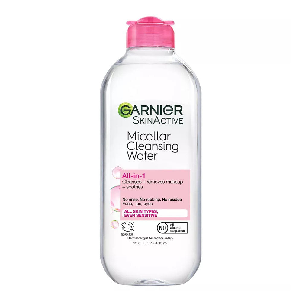 Garnier Skinactive Micellar Cleansing Water All-In-1 Face Wash, 13.5 Fl Oz