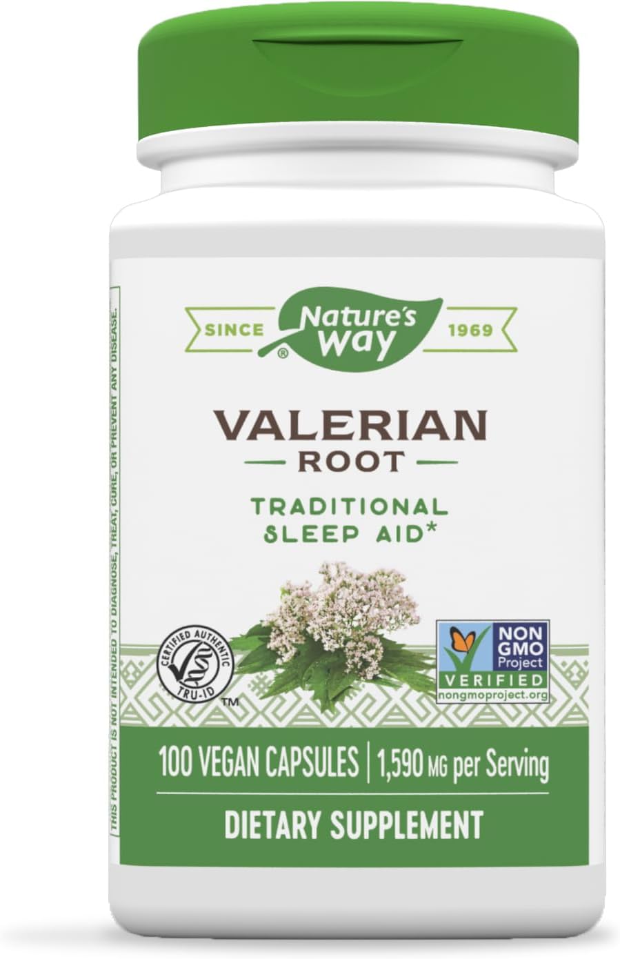 Nature'S Way Valerian Root Capsules - 100 Ct