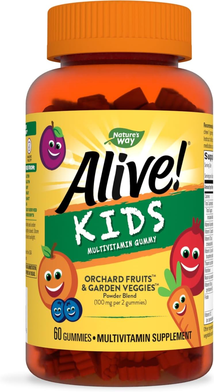 Nature Way Alive! Kids Multivitamin Gummy, 60 Ct