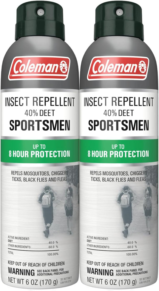 Coleman Insect Repellent Spray - 40% DEET Insect Repellent Spray, 6 oz