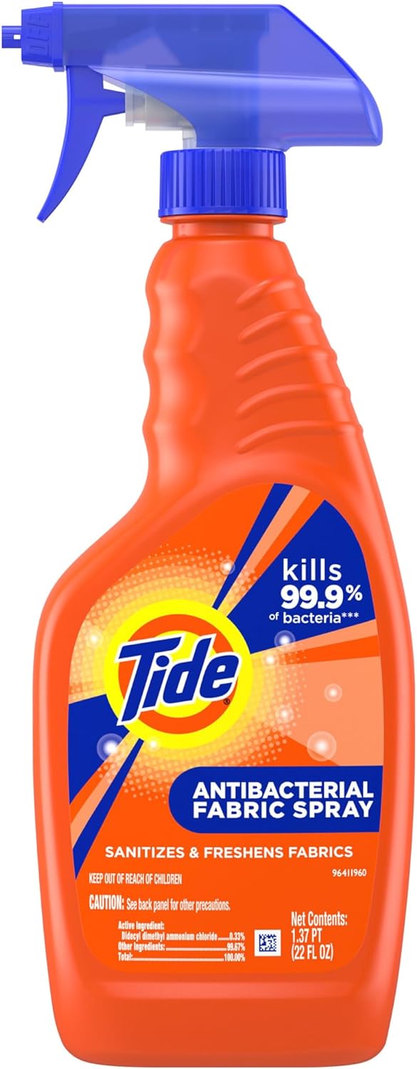 Tide Antibacterial Fabric Spray, 22 Fl Oz