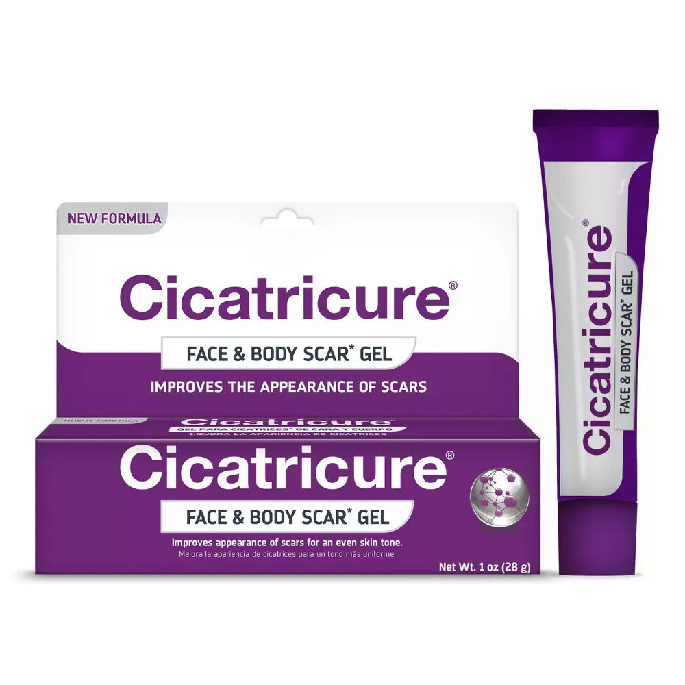 Cicatricure Face & Body Scar Gel, 1 Ounce