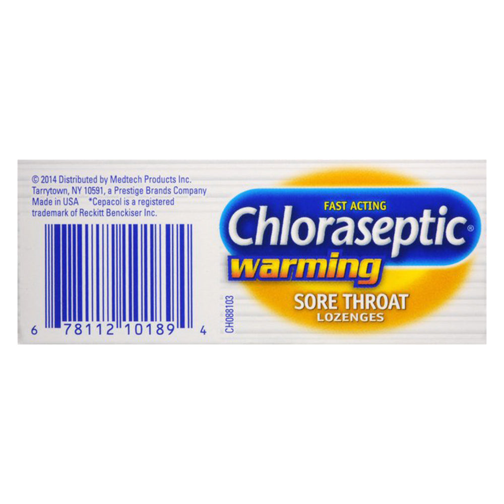 Chloraseptic Lozenges (Honey Lemon) - 18 Count