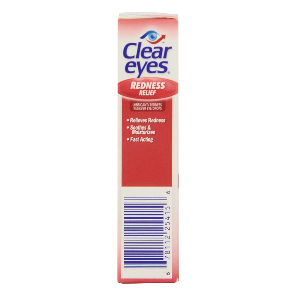 Clear Eyes Redness Relief Eye Drops - 0.5 Fl Oz