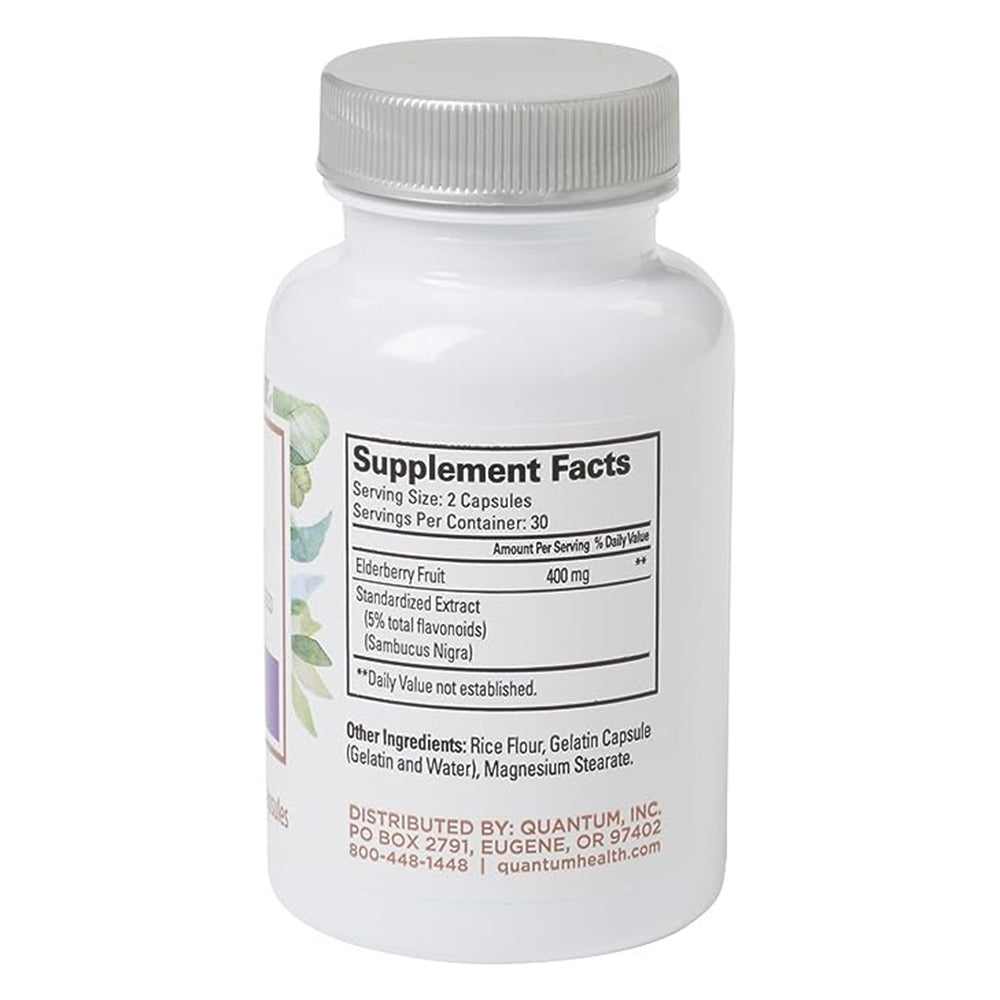 Quantum Health CareElderberry Supplement Capsules, 60 Ct.