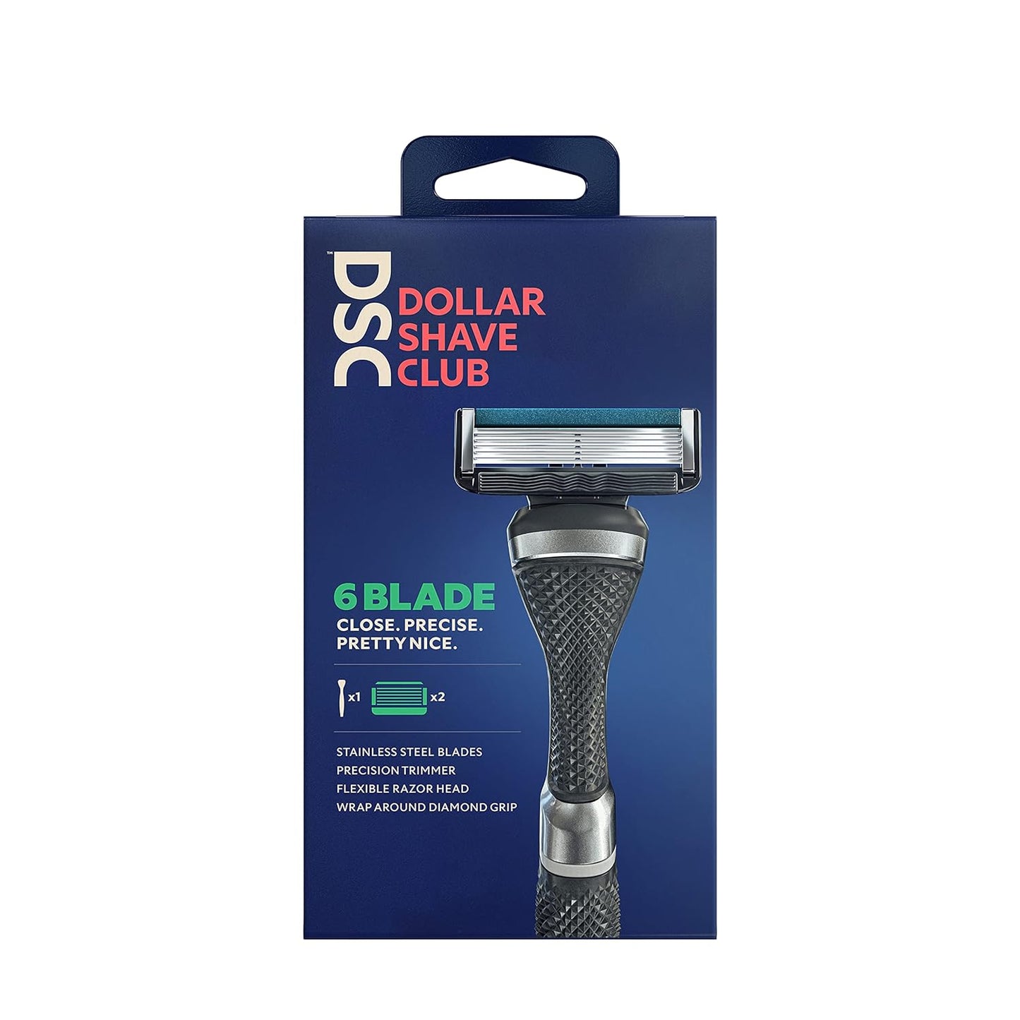 Dollar Shave Club 6-Blade Razor 1ct