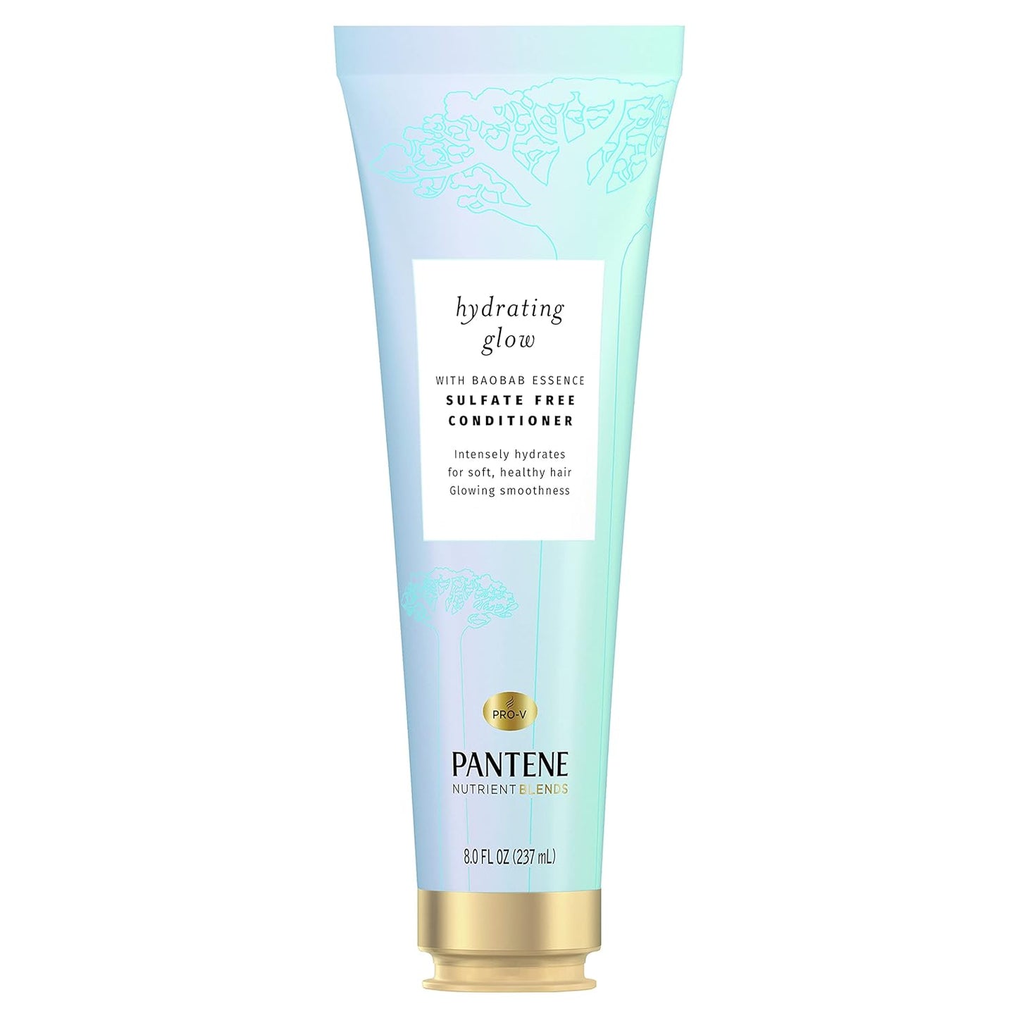 Pantene Sulfate Free Conditioner, Hydrates Dry Damaged Hair, 8Oz