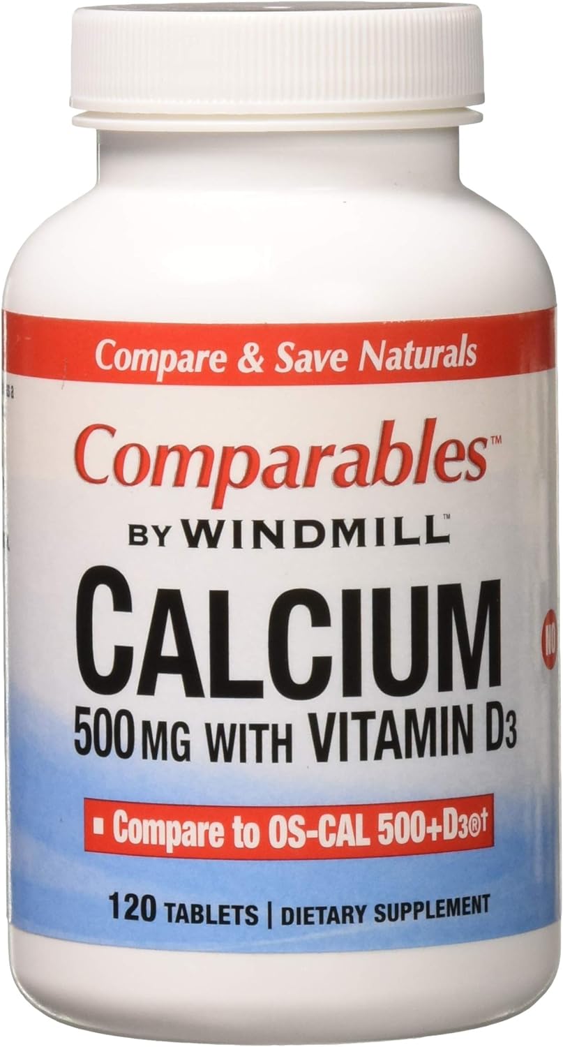 Windmill Oyster Cal TAB 500 MG+D 120 ct