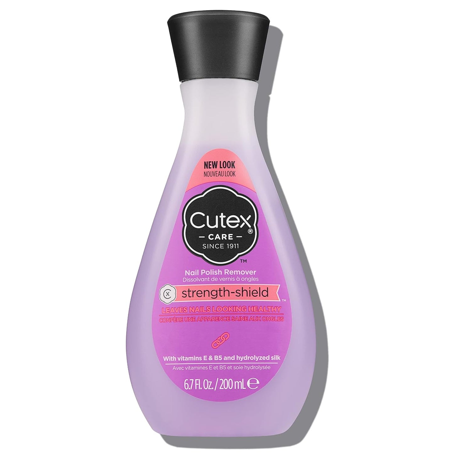 Cutex Strength Shield Nail Polish Remover - 6.76 Fl Oz