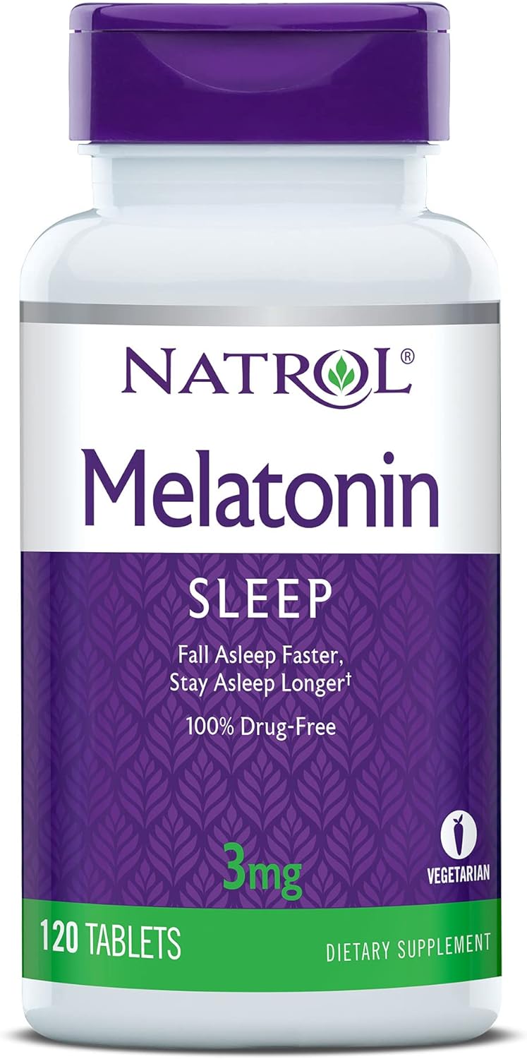 Natrol Melatonin Tablets- 3Mg, 120 Count