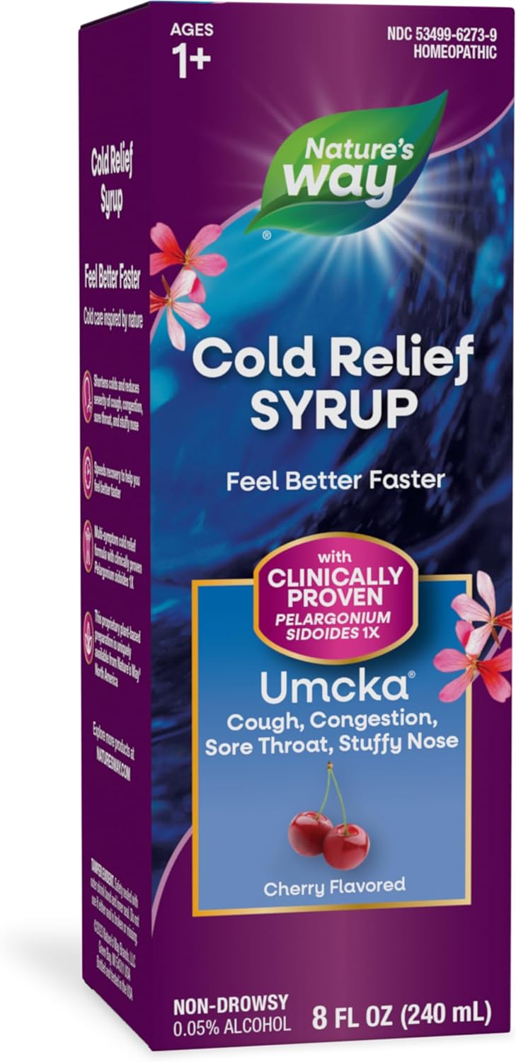 Nature'S Way Cold Relief Syrup, 8 Fl Oz