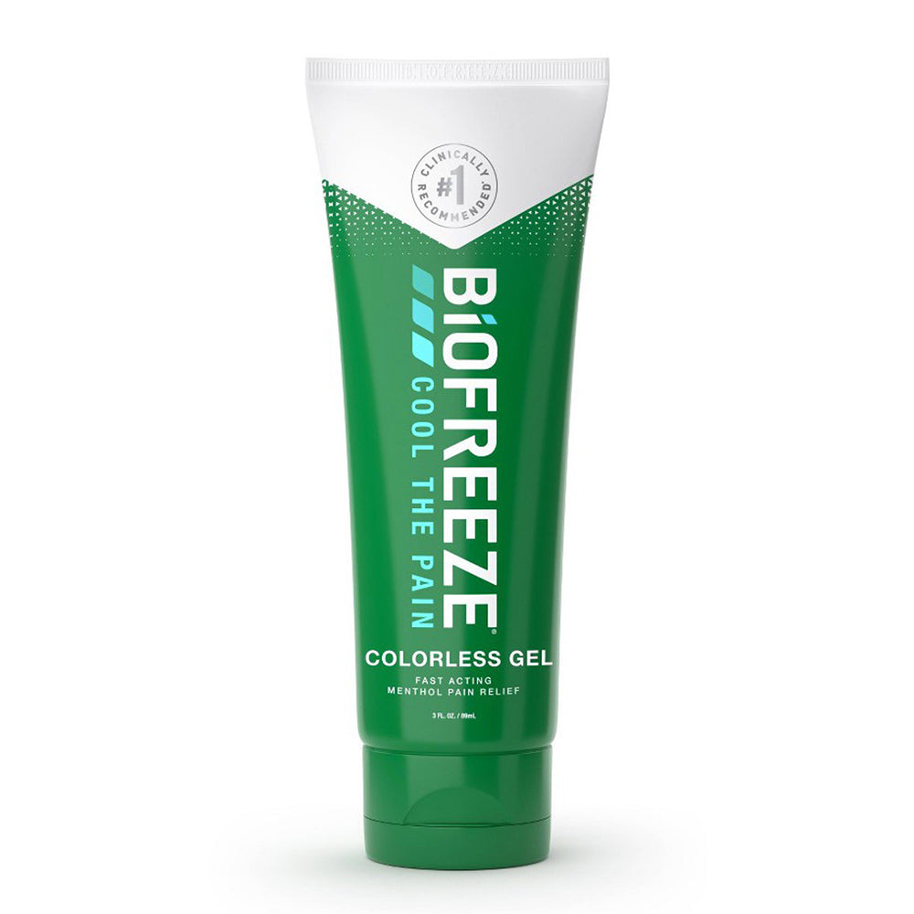 Biofreeze Pain Relief Gel, 3 Oz. Tube, Colorless