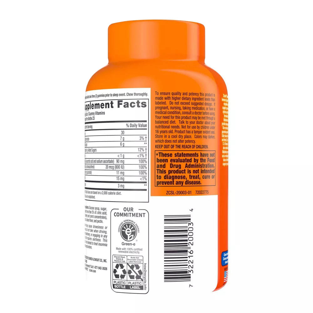 Zicam Nighttime Immune Support Gummies - 70Ct
