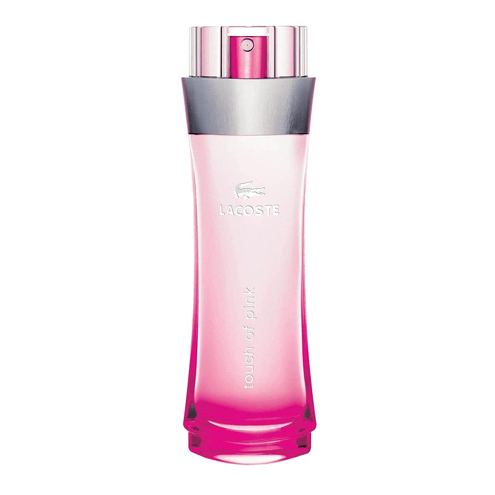 Touch Of Pink By Lacoste Eau De Toilette Spray For Women 3 Oz
