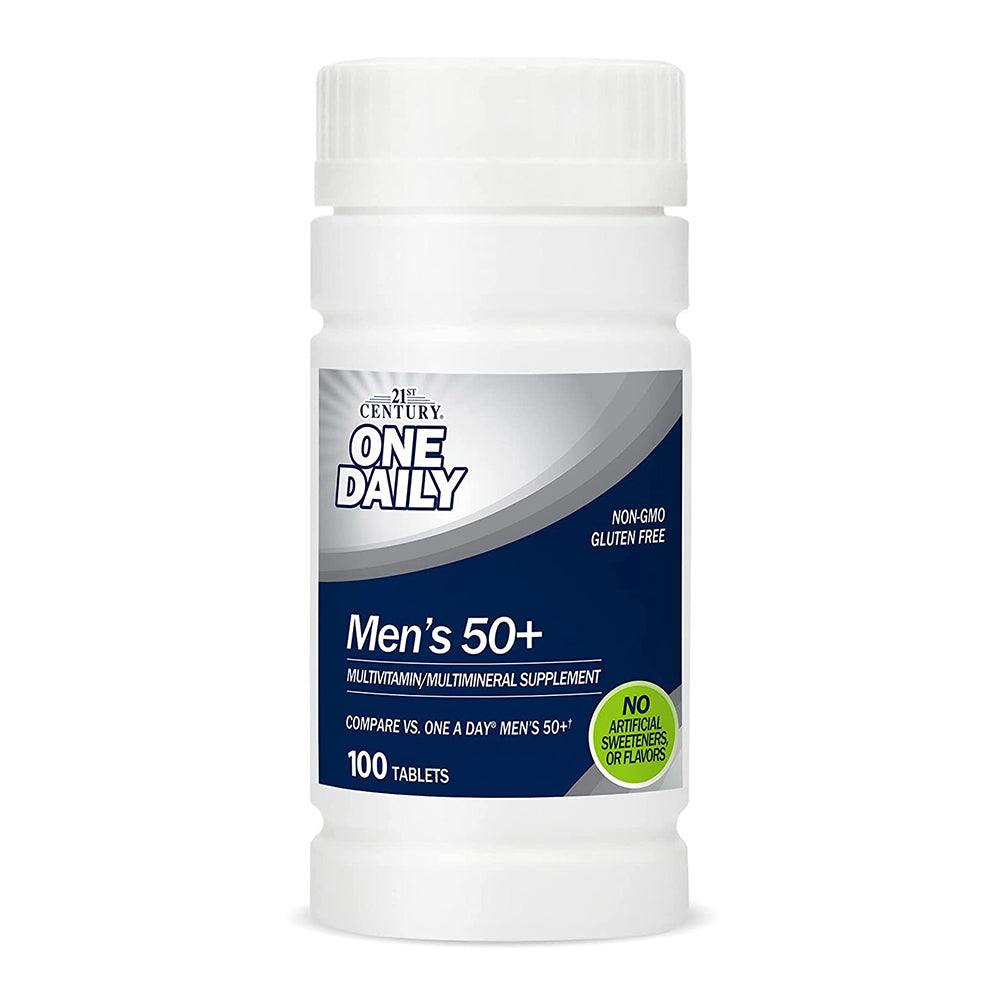 21St Century One Daily Men'S 50+ Tablets, 100-Count