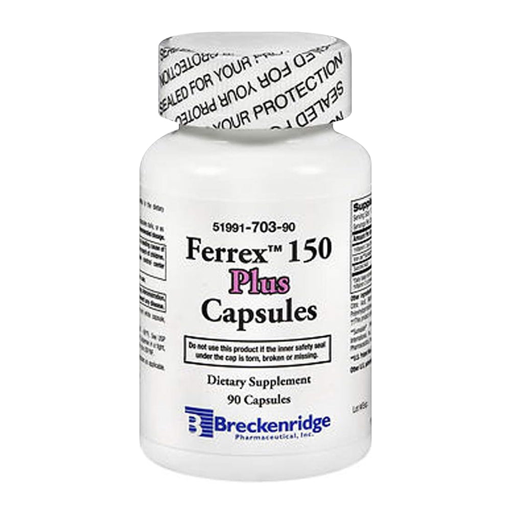 Breckenridge, Ferrex 150 Plus, Capsules - 90 Capsules