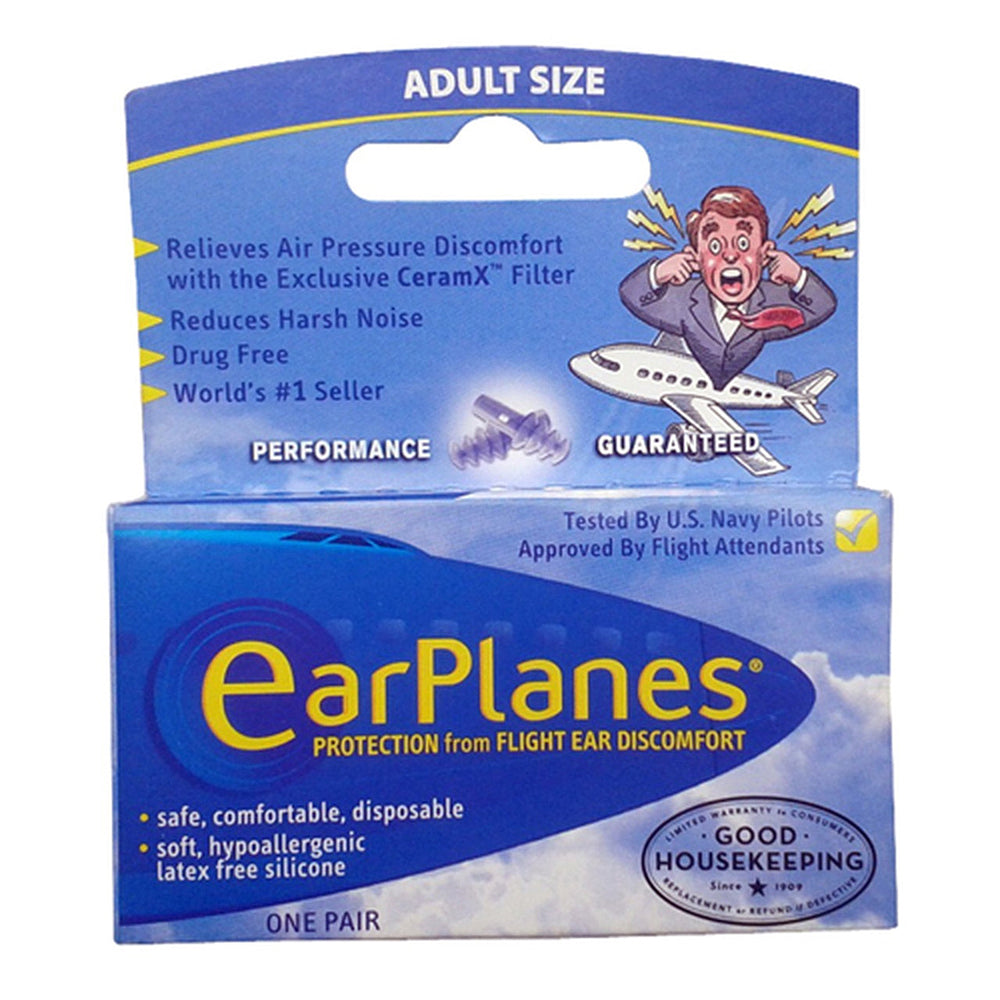 Earplanes Ear Plugs 1 Pair