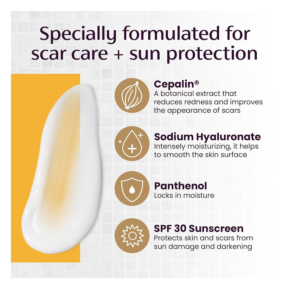 Mederma Scar Cream + Spf 30 Protection & Treatment - 0.7 Oz
