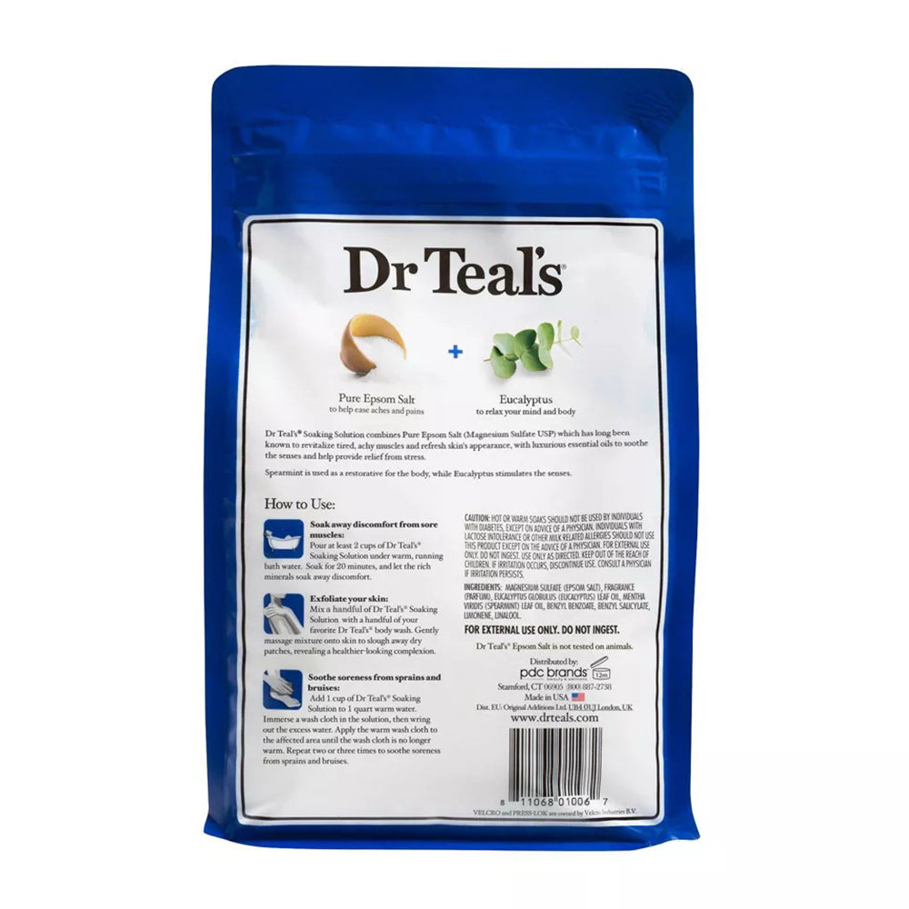 Dr Teal'S Epsom Salt Soaking Solution, Relax & Relief 48 Oz