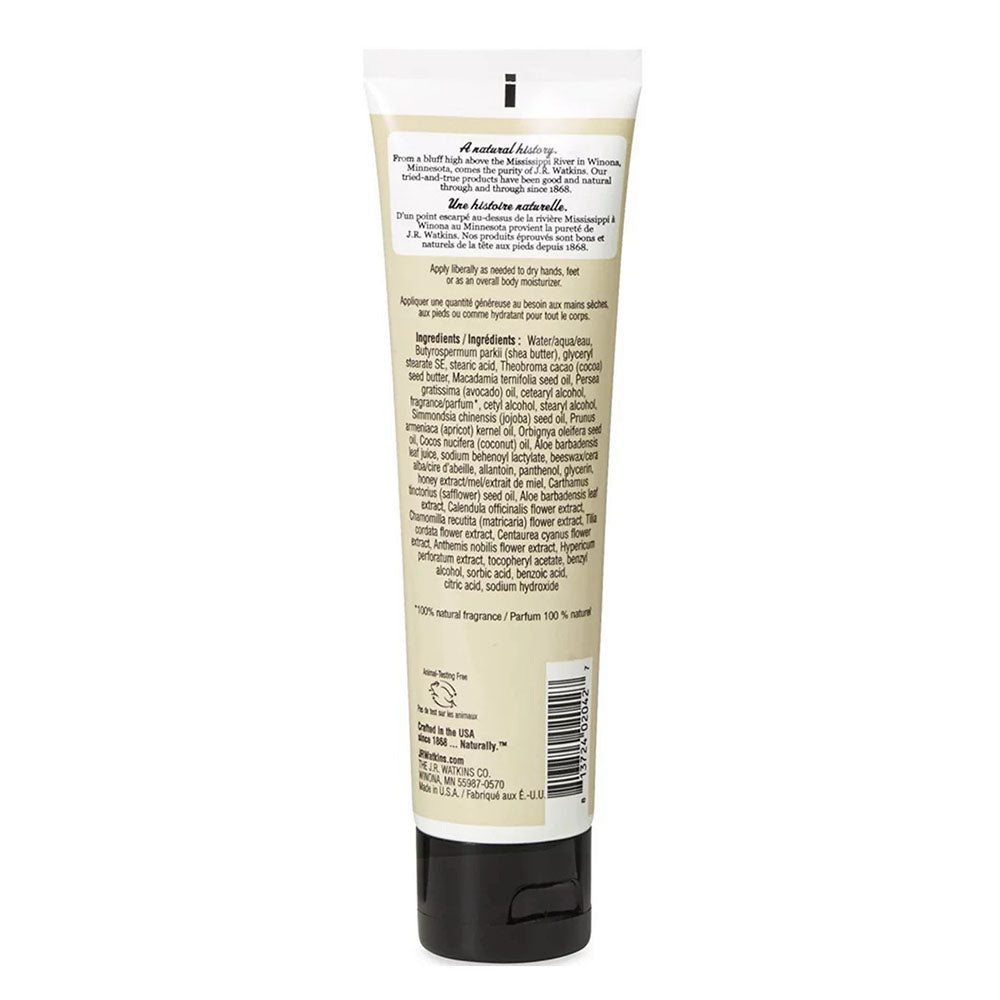 J.R. Watkins Natural Moisturizing Hand Cream, 3.3 Oz